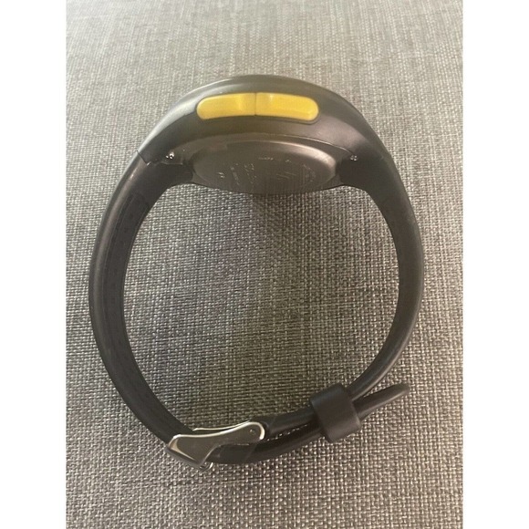 Soleus 10K Black Yellow Water Resistant Unisex Running Adjustable Watch - Picture 5 of 7